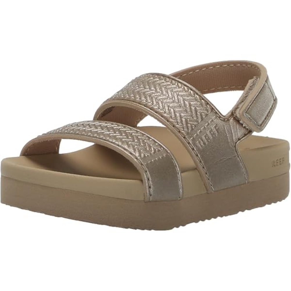 Reef Toddler Water Vista Gold Metallic Sandals